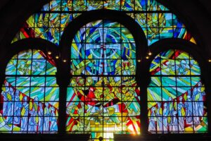 stained glass window
